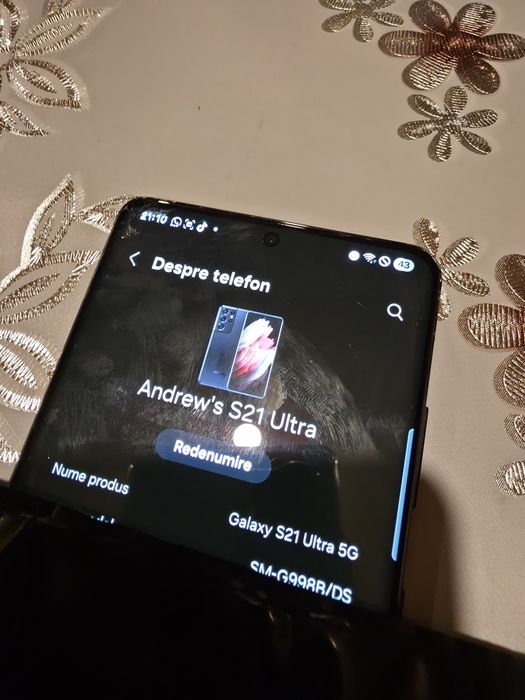 Schimb Samsung S21 Ultra 256/12gb