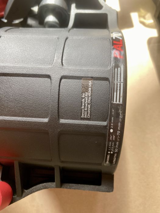 2 x Senco PAL70 pistol pneumatic pentru cuie in rola