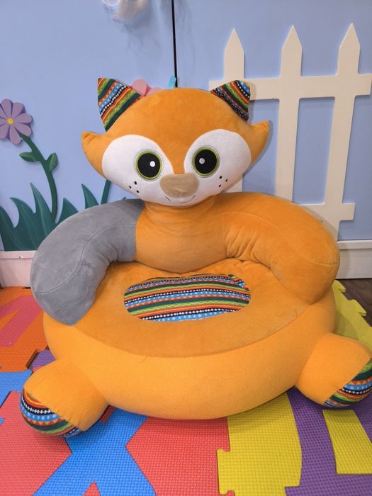Детски пуф барбарон лисица