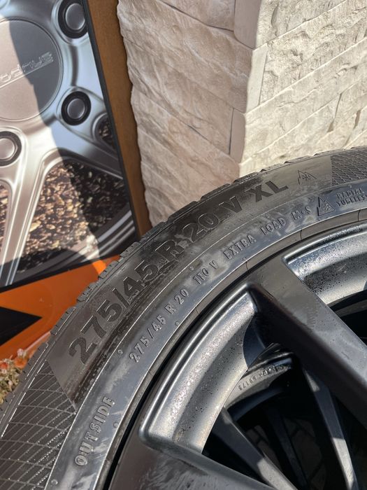 Оригинални джанти Brock 5x127 20’’ 8.5J с гуми 275/45R20 Grand cheroke Durango