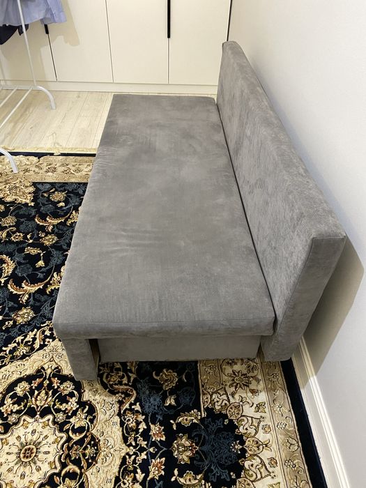 Диван раскладной серый