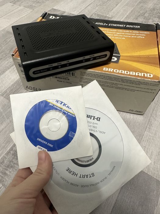 Модем D-Link DSL-2500U