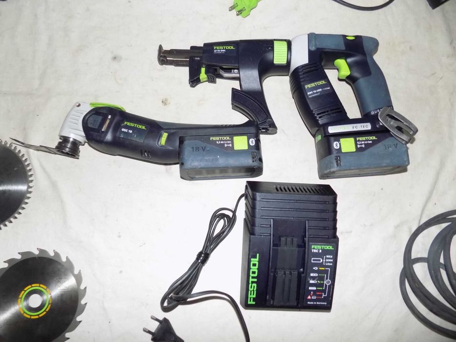 Festool HKC 55 EB , TS 55 EBQ , OF 1400 EBQ  , OSC 18 , Protool MXP 1000 E EF