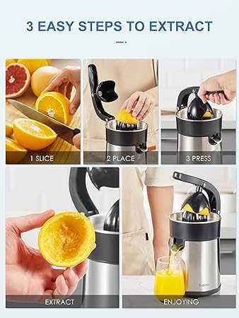 Електрическа сокоизстисквачка за цитруси Reemix SG-85W-2017A