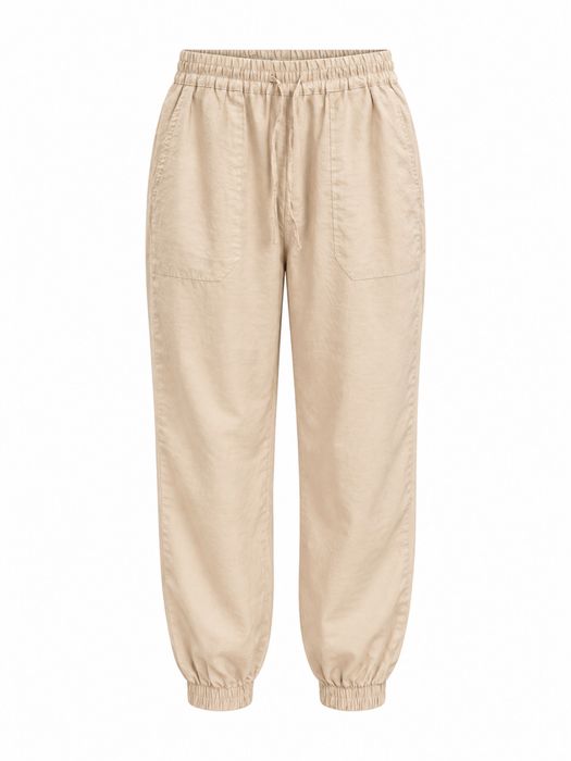 Бежевые брюки Zara