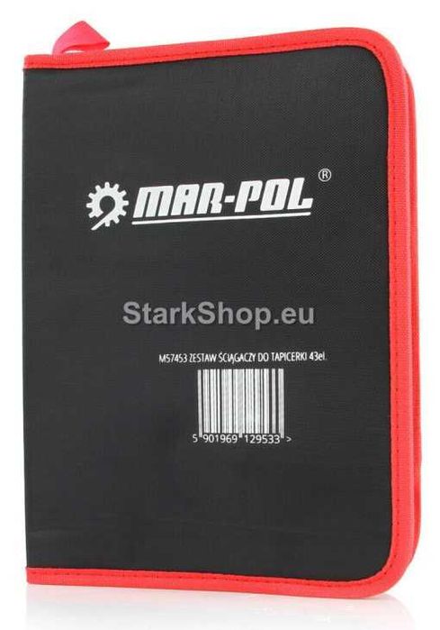 Инструменти за Тапицерия, Гумени Уплътнения  Лайсни 43 части Mar-Pol