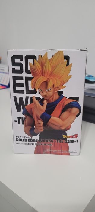 Figurină Dragon Ball Z – Super Saiyan Son Goku (Banpresto Solid Edge W