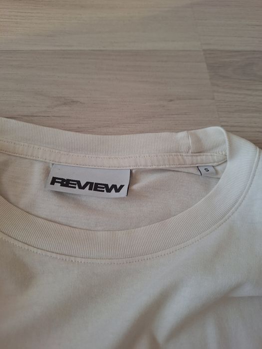 Tricou Review Sail Beige Regular Fit