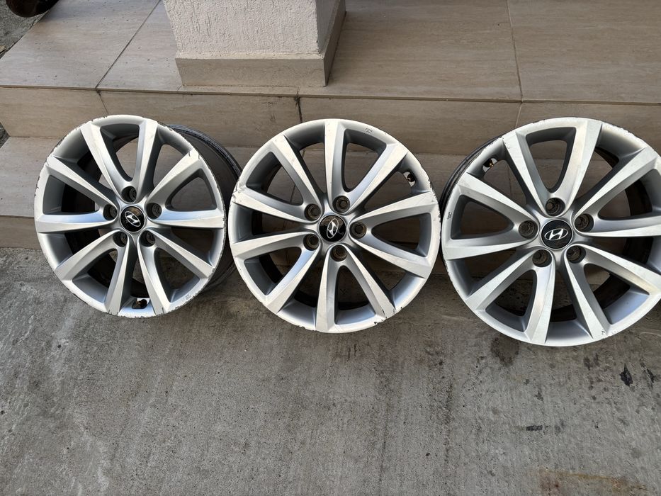 Jante aliaj originale hiunday i40 facelift pe 17 inch 2015