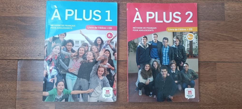 Френски език учебници А plus1