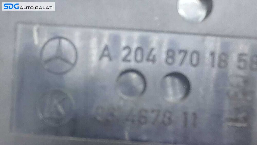 Buton Reglaj Electric Scaun Dreapta Fata Pasager Mercedes Clasa E Class W212 2009 - 2012 Cod A2048701858 [N0252]