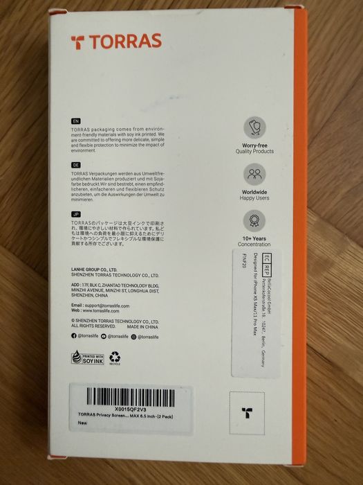 Torras Screen Protector iPhone 11 Pro Max - Torras протектор за дисплей iPhone 11 Pro Max