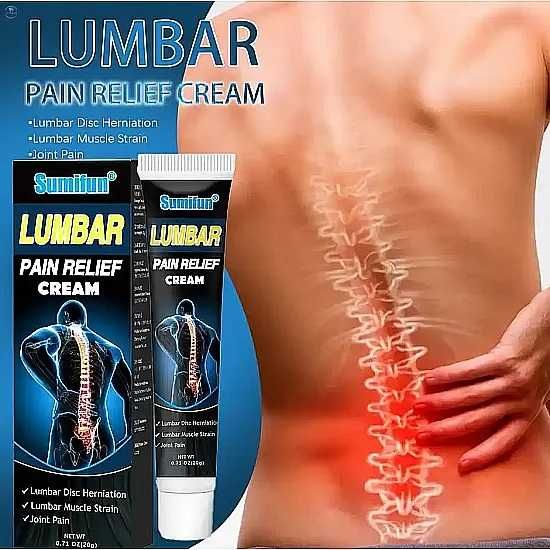 Натурален Крем за облекчаване при дискова херния и лумбална болка