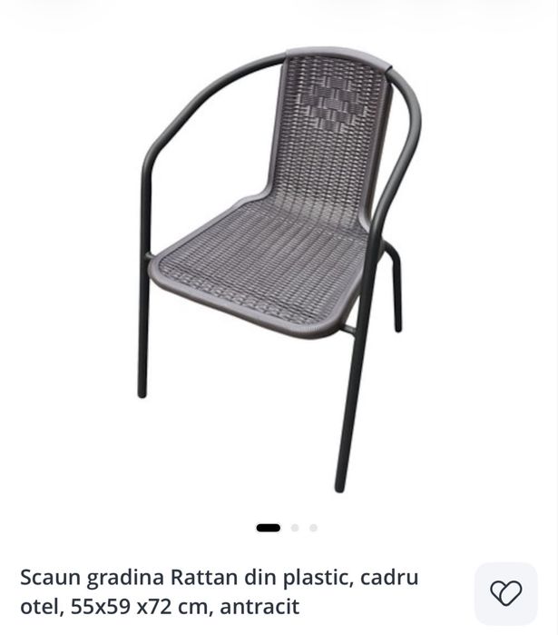 Scaun nou pentru terasa sau balcon