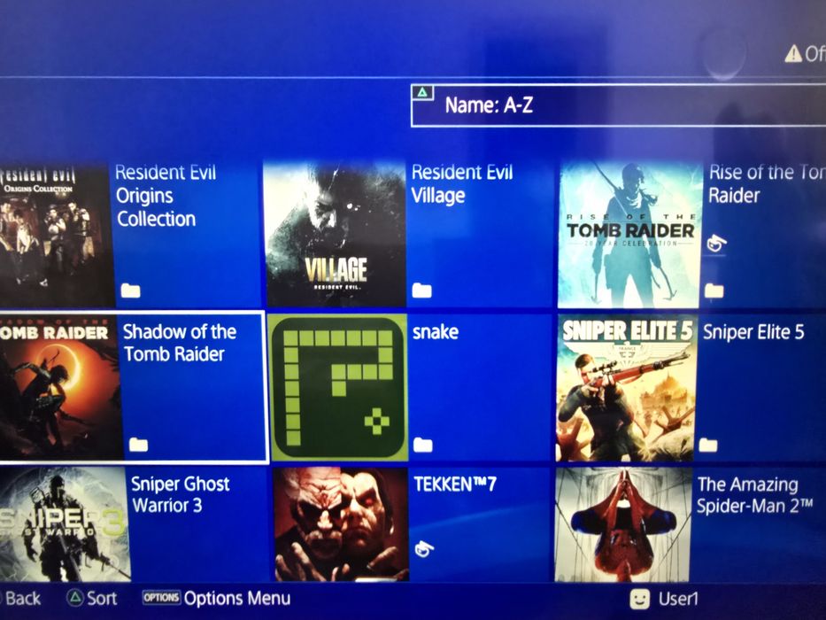 PS4  Modat 1Tb, Biblioteca cu jocuri