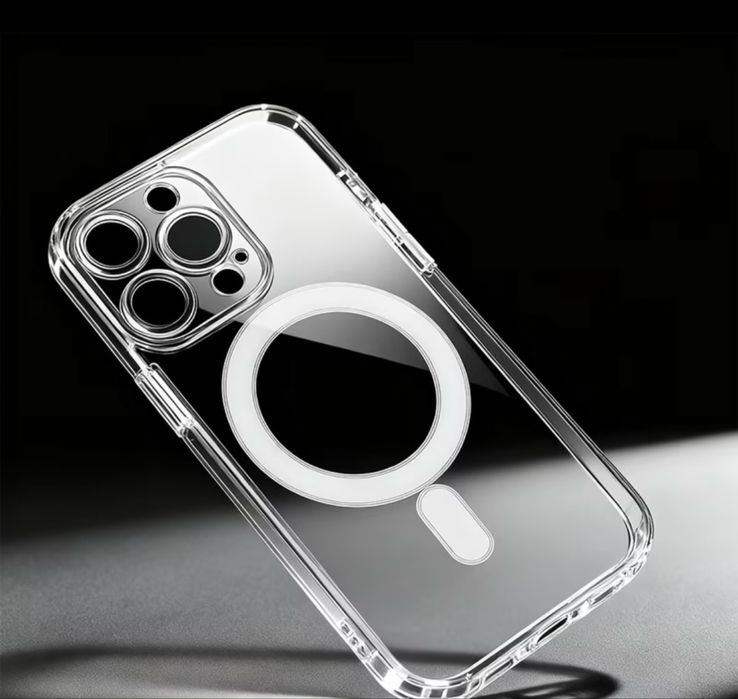 iPhone 17,16 всички модели MagSafe case,калъф със защита за камерите