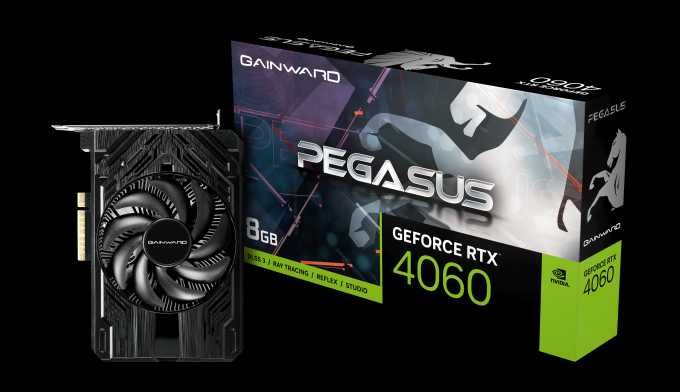 Видеокарта RTX 4060 8GB Gainward Pegasus - Отлична!