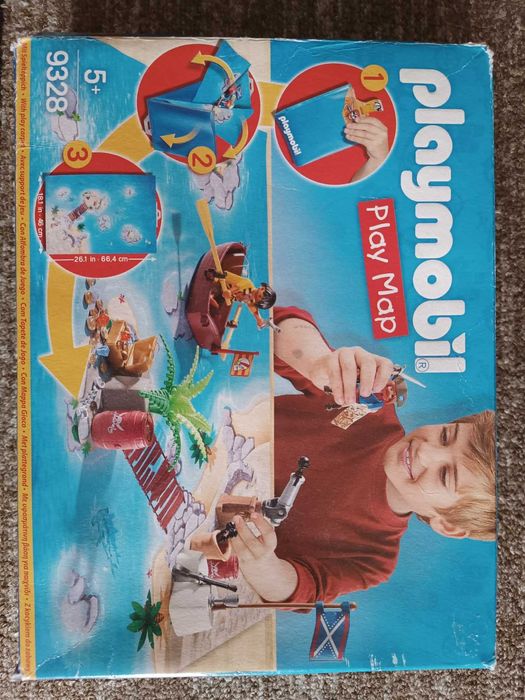 Комплект Playmobil Пиратско приключение Play Map 9328