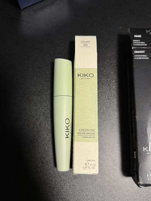 Produse Kiko Milano (mascara, crema, fond de ten, masca de fata, ruj)