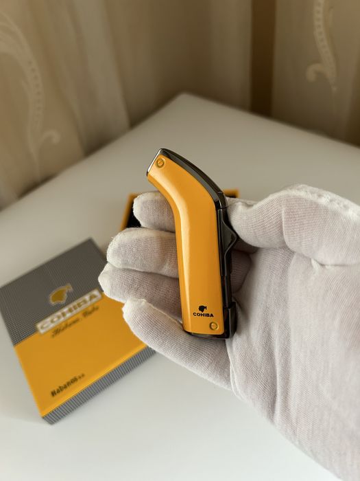 COHIBA комплект запалка + резачка за пури