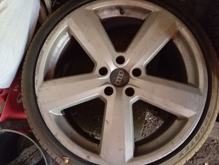 Jante Audi 19” cu anvelope 235/35 R19 – stare foarte bună