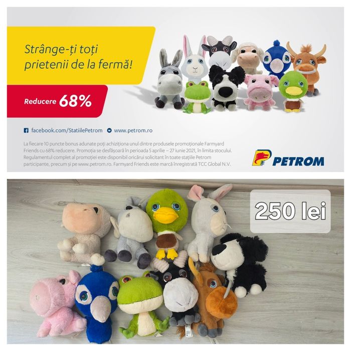 Plușuri colectie Petrom