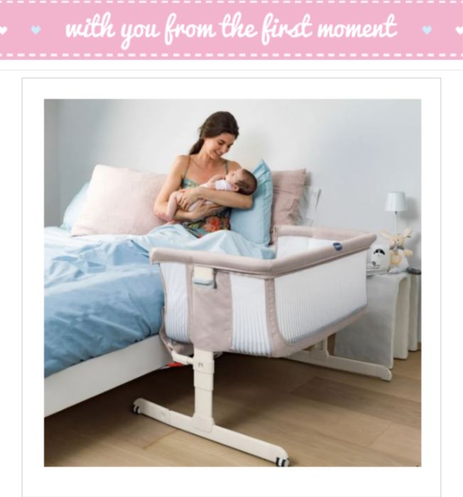 CHICCO patut atasabil Next 2 ME AIR 0 LUNI+, Roz pudra