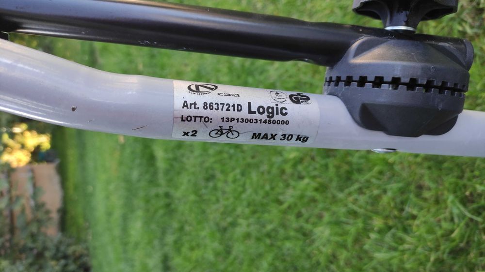 Suport pentru transport biciclete pe usa  spate microbuz.