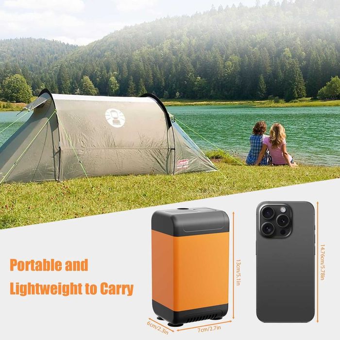 Преносим душ за къмпинг, 7600mah акумулаторен къмпинг душ ‎Suewidfay