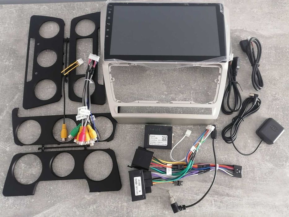 10” 2-DIN за Skoda Octavia 2007/13 Android 14, 4/64GB, 1280x720, CP AA