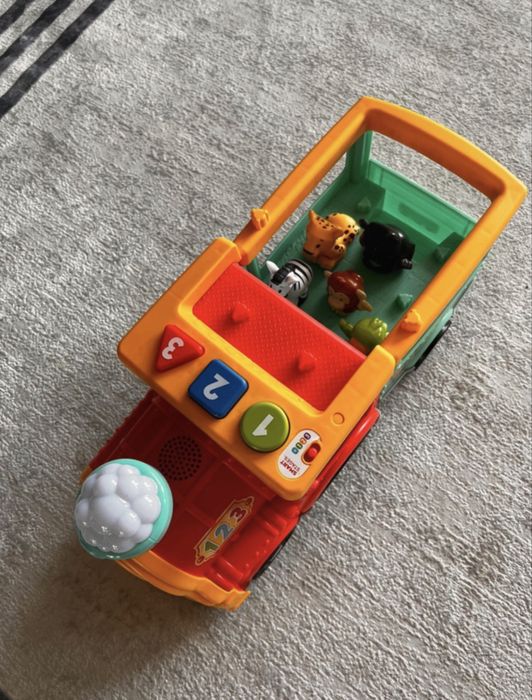 Tren educational cu animale Fisher Price, 1-5 ani