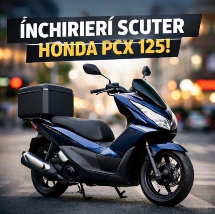 NEW Honda PCX 125 Rent – Delivery Scooter – B License – 350 lei/week