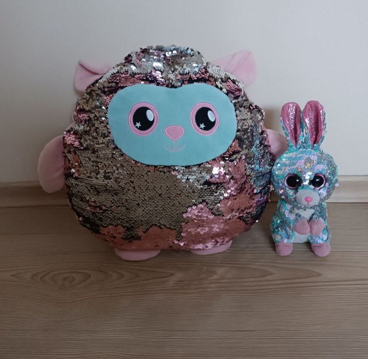 Лот плюшени с пайети,  общо 7 лв