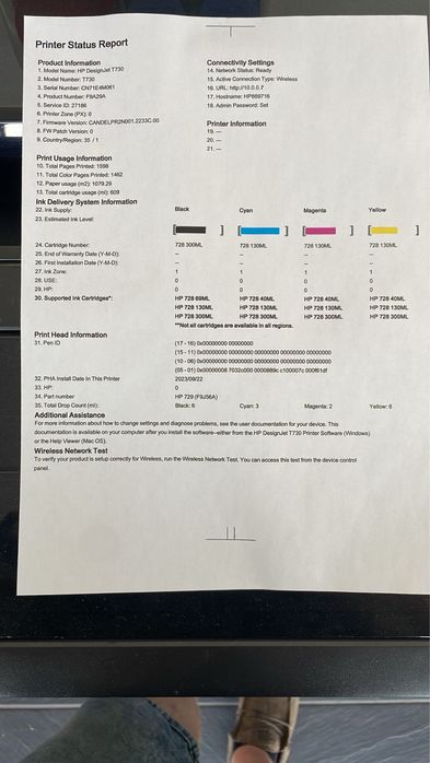 Plotter HP T730 A0+ Reconditionat