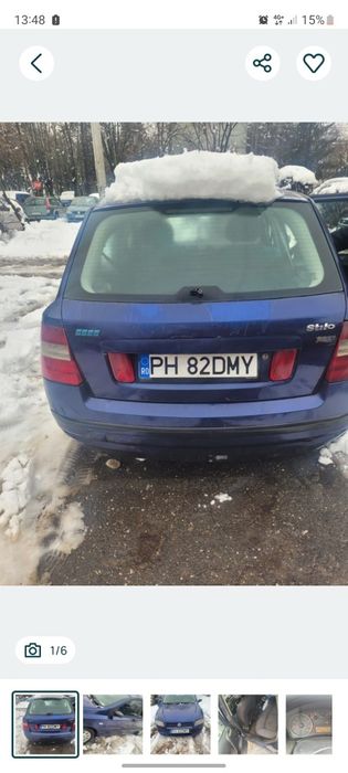 Schimb/vand fiat stilo 1.2 2003