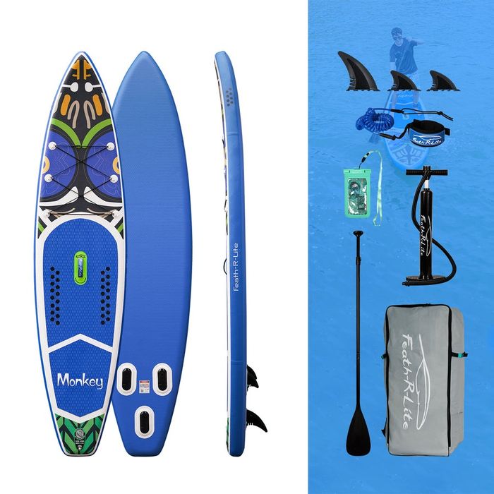 Надуваем падълборд FunWater MONKEY 11'6, SUP