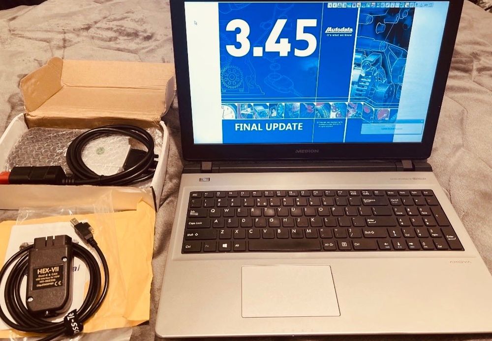 Kit tableta / laptop  Lenovo D330 + delphi 2021 + VCDS 2025