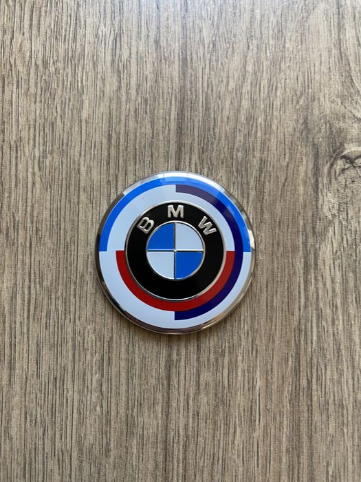 Set Embleme BMW Anniversary 50 ani Motorsport M Capace Capota Roti Nou