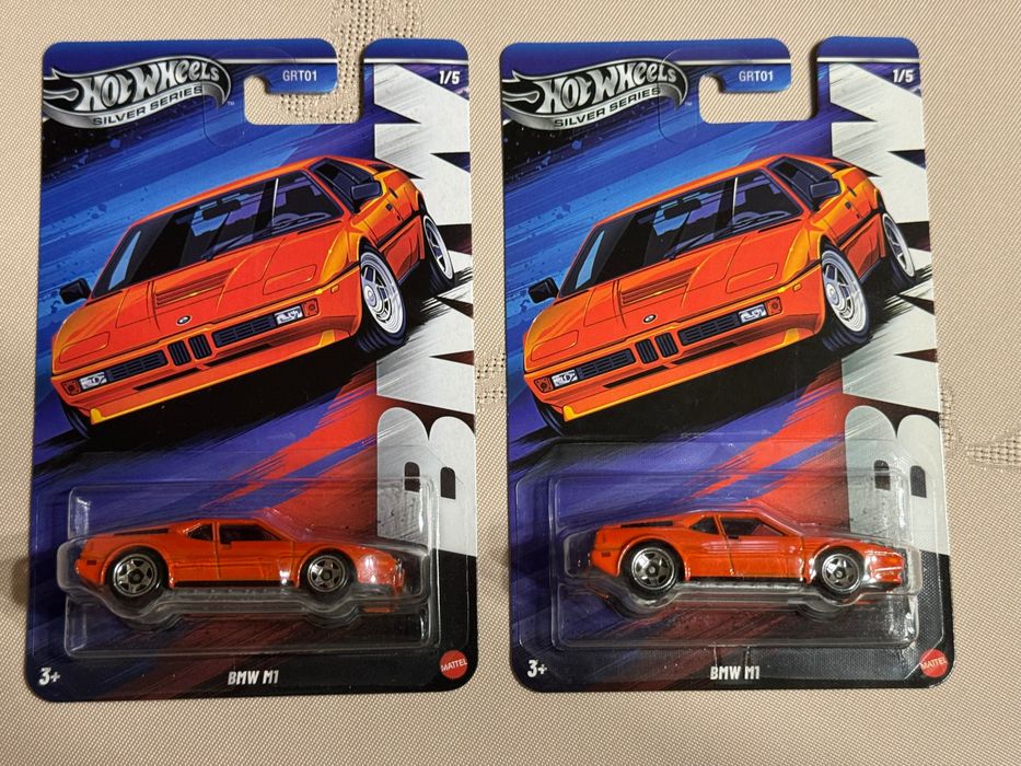Hot Wheels Silver Series модели