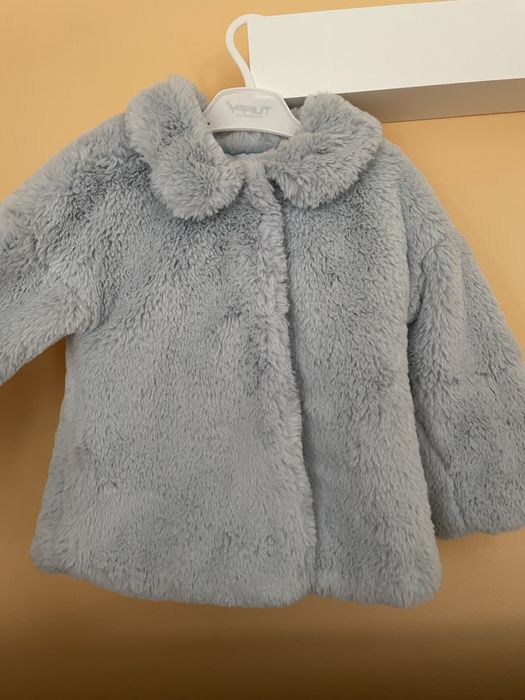 Детско елегантно палтенце Mona Lisa за 1година за момиче