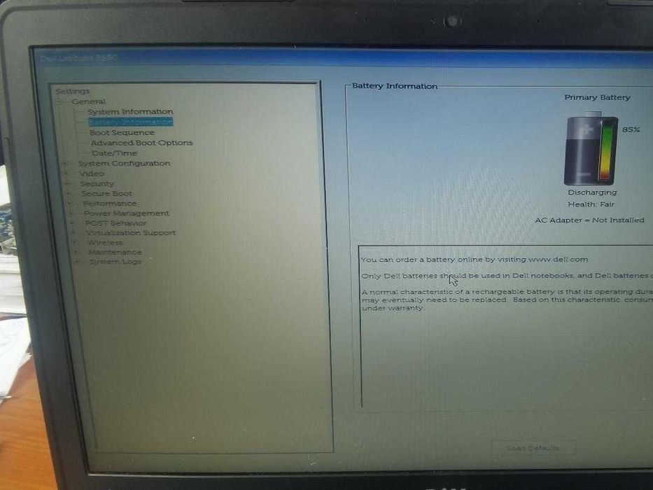 Laptop Dell Latitude-3550-I3
