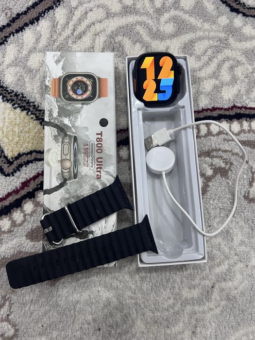 Smart watch sotiladi 49 mm lik.
