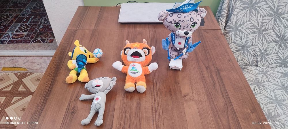 Игрушки мягкая символ