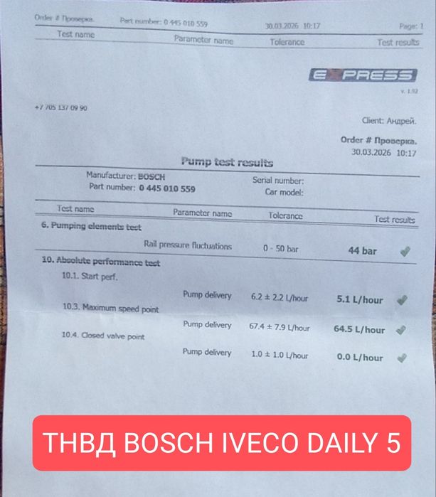 ТНВД Ивеко Дейли 5 Iveco Daily 5