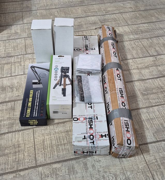 Kit de iluminare foto.