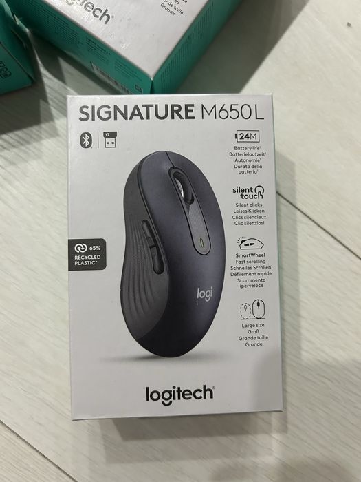 Mouse Logitech Signature  silent M650L Nou