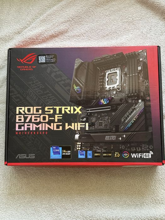 Asus Rog Strix B870-F  gaming wi-fi SIGILATA