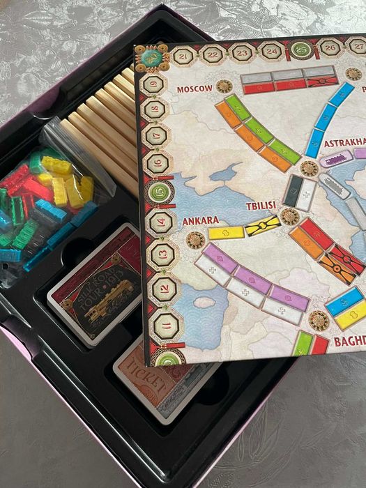 Разширение за настолна игра Ticket to Ride - Asia