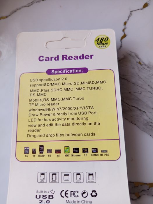 Картридер  32 гб