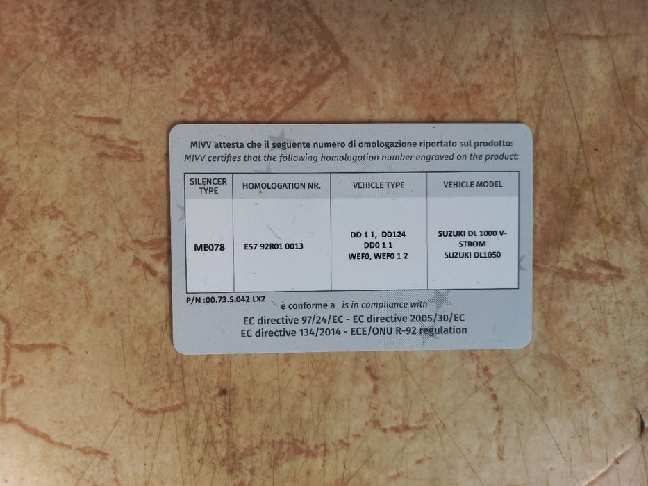 Suzuki V-Strom 1050 Ауспух MIVV